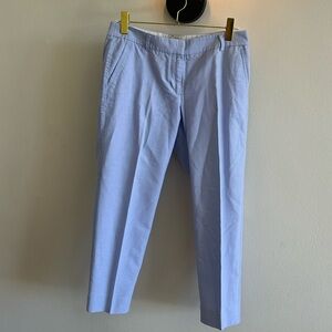 J. Crew cotton trousers. Light blue, sz 8